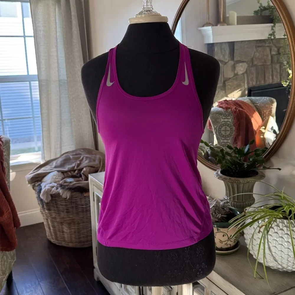 Purple Nike size xs Athletic Tank Top